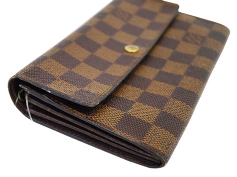 louis vuitton checkered wallet price|authentic louis vuitton damier wallet.